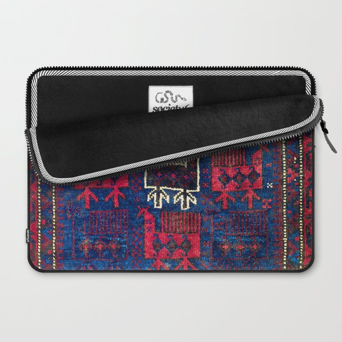 Baluch Khorasan Northeast Persian Bag Face Print With Birds Laptop Sleeve Gallery Image 2