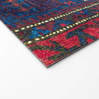 Baluch Khorasan Northeast Persian Bag Face Print With Birds Welcome Mat Gallery Image 2