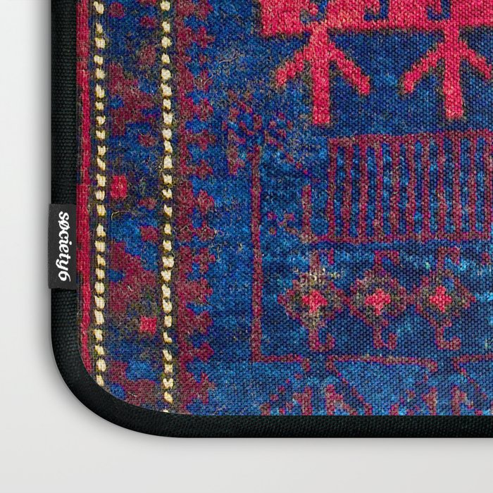 Baluch Khorasan Northeast Persian Bag Face Print With Birds Laptop Sleeve Gallery Image 3