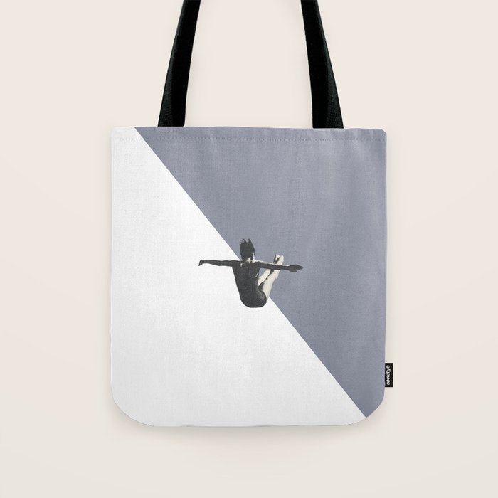 Diver (grey) Tote Bag Gallery Image 1
