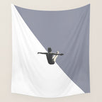 Diver (grey) Wall Tapestry Gallery Image 4