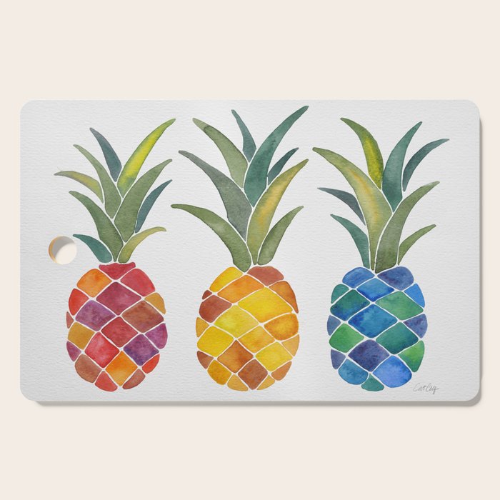 Pineapples Cutting Board Gallery Image 1