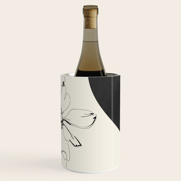 Abstract Art Minimal Flowers 3 Wine Chiller Gallery Image 3