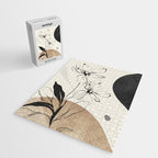 Abstract Art Minimal Flowers 3 Jigsaw Puzzle Gallery Image 2