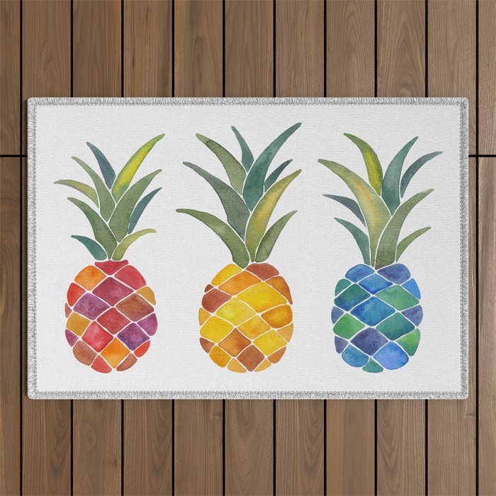 Pineapples Outdoor Rug Gallery Image 1