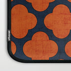 navy and orange clover Laptop Sleeve Gallery Image 3