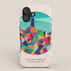 I'll be your lighthouse if you'll be my sea iPhone Case Gallery Image 1