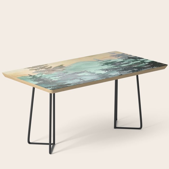 Pine Trees Coffee Table Gallery Image 1