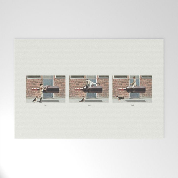 Eqwine Ride - A Wine Mount Welcome Mat Gallery Image 1