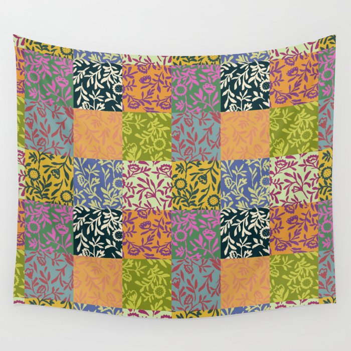 Full color patch Wall Tapestry Gallery Image 4