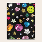 Gem Print in Black Notebook Gallery Image 4