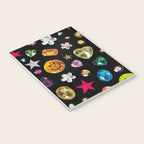 Gem Print in Black Notebook Gallery Image 3