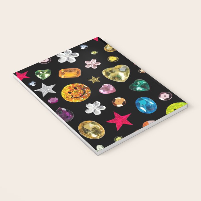 Gem Print in Black Notebook Gallery Image 3