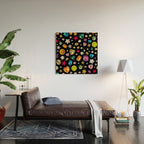 Gem Print in Black Wood Wall Art Gallery Image 2