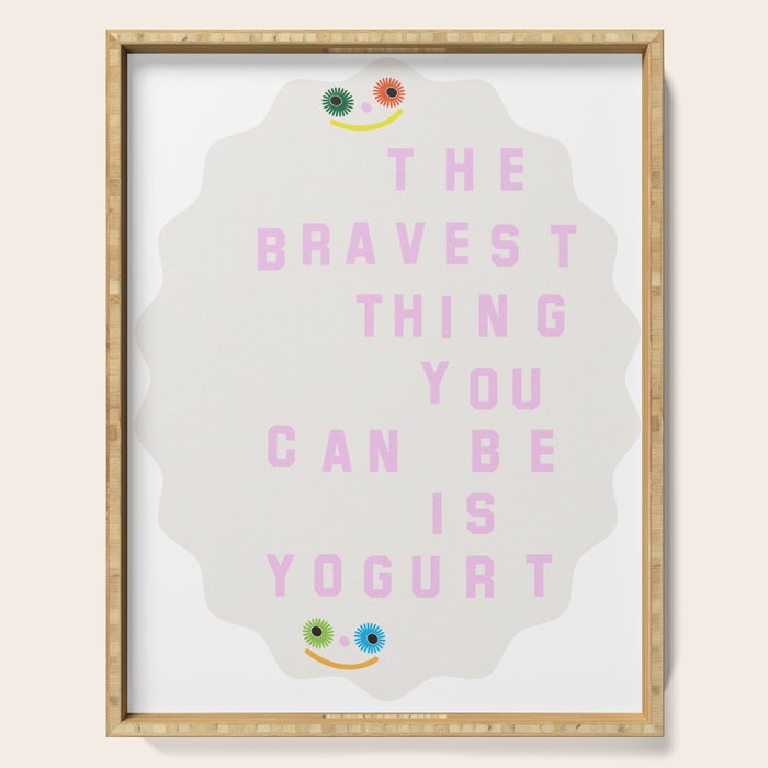 Brave Yogurt Serving Tray Gallery Image 1