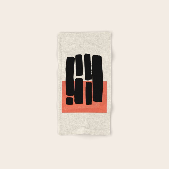 HARD RAIN FALLING Bath Towel Gallery Image 1