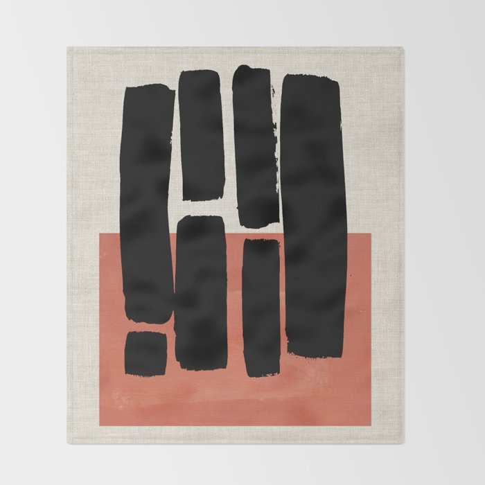 HARD RAIN FALLING Throw Blanket Gallery Image 2