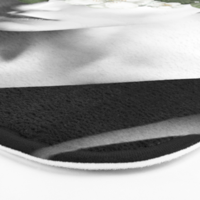 Floral Portrait 8 Bath Mat Gallery Image 3