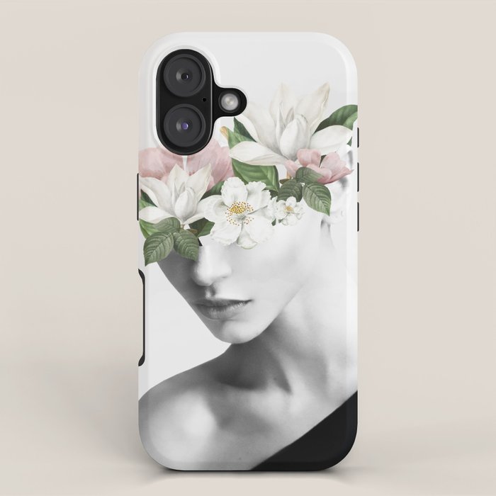 Floral Portrait 8 iPhone Case Gallery Image 1