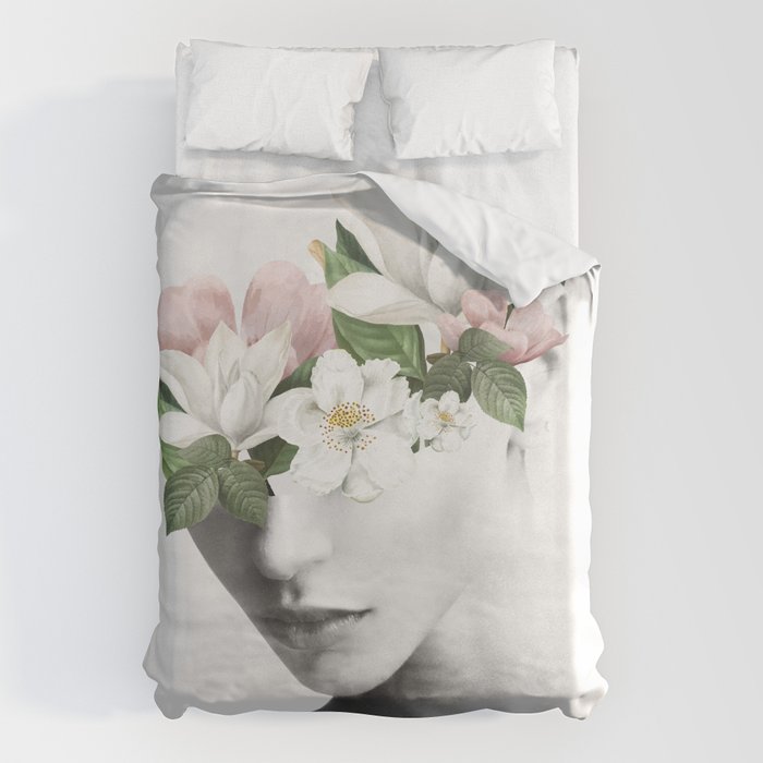 Floral Portrait 8 Duvet Cover Gallery Image 6