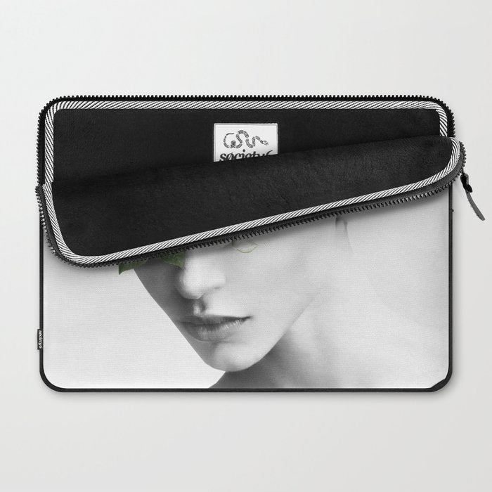 Floral Portrait 8 Laptop Sleeve Gallery Image 2