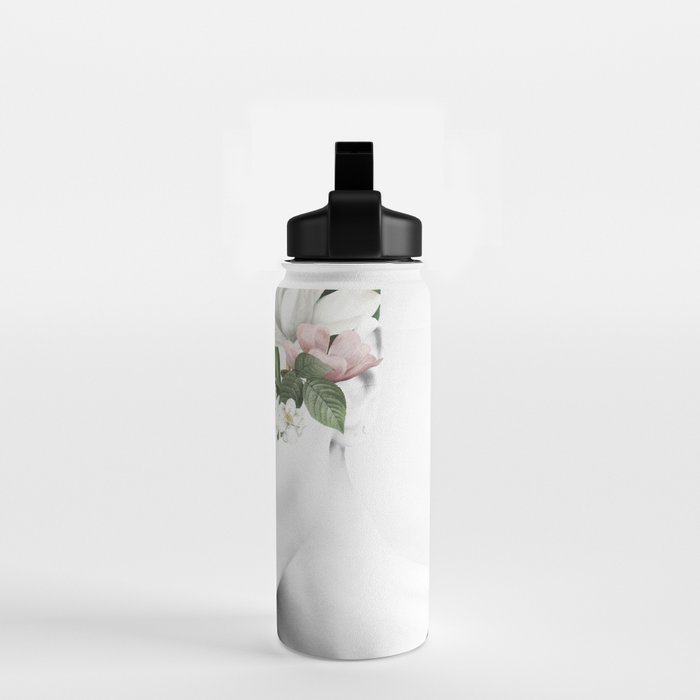 Floral Portrait 8 Water Bottle Gallery Image 2