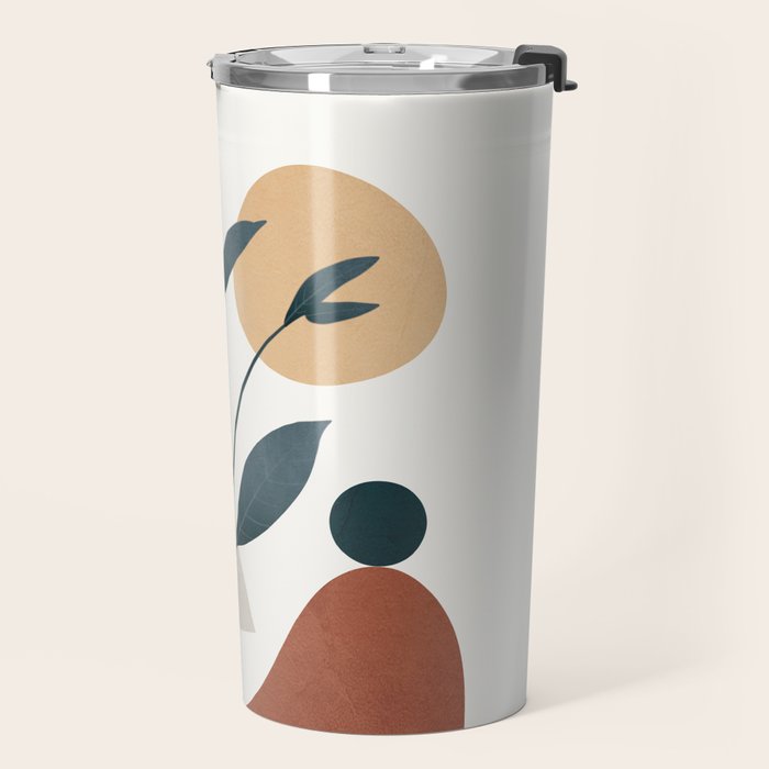 Shapes and Branches 06 Travel Mug Gallery Image 2
