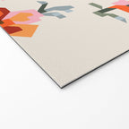 the image of stylized flowers in pixel technique or in embroidery technique Welcome Mat Gallery Image 2