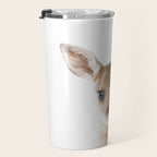Baby Deer, Woodland Animals, Kids Art, Baby Animals Art Print By Synplus Travel Mug Gallery Image 3