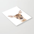 Baby Deer, Woodland Animals, Kids Art, Baby Animals Art Print By Synplus Notebook Gallery Image 2
