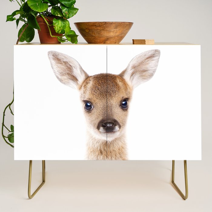 Baby Deer, Woodland Animals, Kids Art, Baby Animals Art Print By Synplus Credenza Gallery Image 1