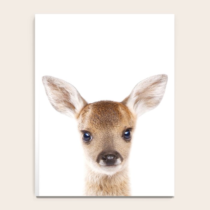 Baby Deer, Woodland Animals, Kids Art, Baby Animals Art Print By Synplus Notebook Gallery Image 4
