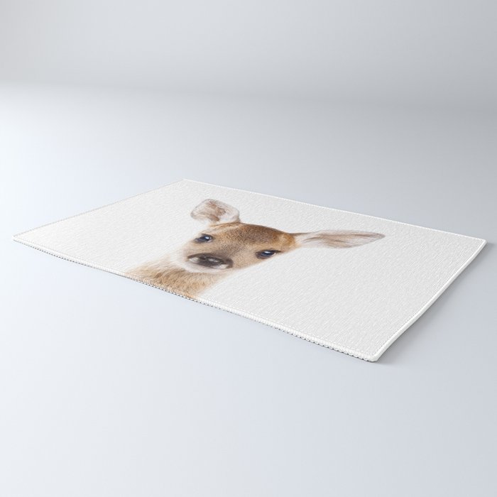 Baby Deer, Woodland Animals, Kids Art, Baby Animals Art Print By Synplus Rug Gallery Image 3