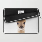 Baby Deer, Woodland Animals, Kids Art, Baby Animals Art Print By Synplus Laptop Sleeve Gallery Image 2