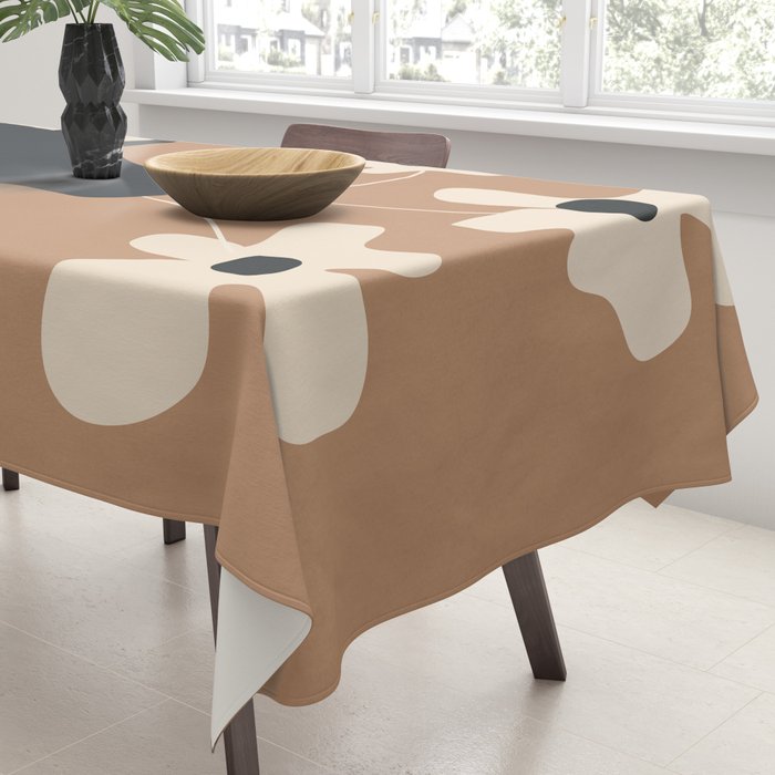 Serene Blooms 6 Tablecloth Gallery Image 3