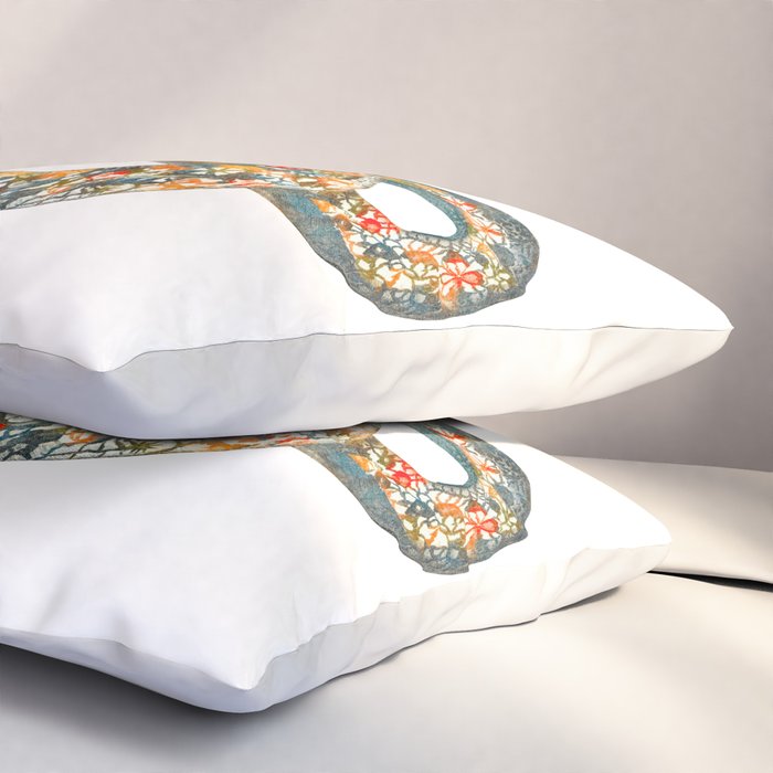 A snake by Johan Teyler  Pillow Sham Gallery Image 3