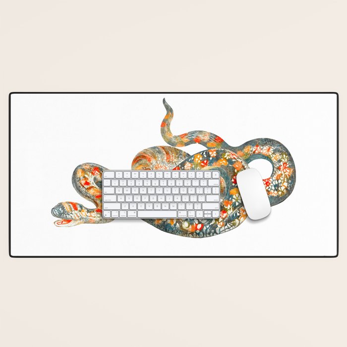 A snake by Johan Teyler  Desk Mat Gallery Image 1