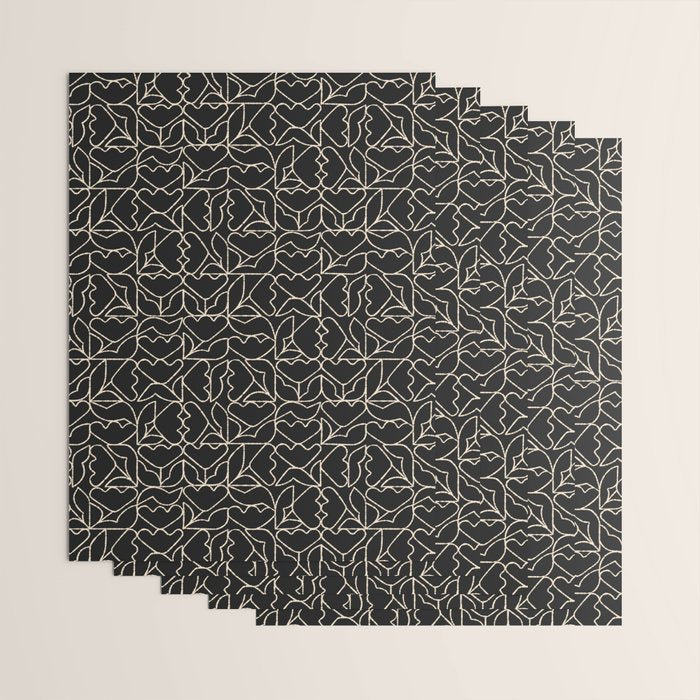 Tulip Grid Wrapping Paper Gallery Image 3