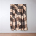 ABSTRACT ALPHABET / Decorative O Window Curtain Gallery Image 3