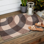 ABSTRACT ALPHABET / Decorative O Outdoor Rug Gallery Image 2