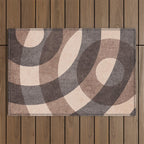 ABSTRACT ALPHABET / Decorative O Outdoor Rug Gallery Image 1