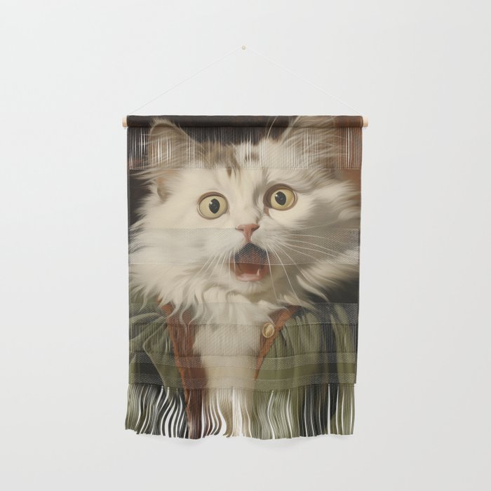 Shocked Cat III Wall Hanging Gallery Image 1