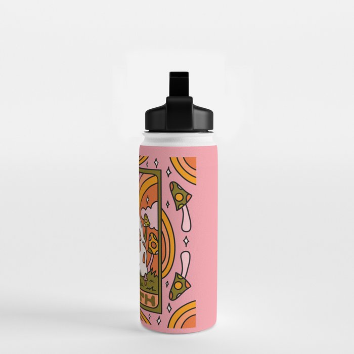 13. Death Tarot Mushroom Water Bottle Gallery Image 2