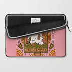 13. Death Tarot Mushroom Laptop Sleeve Gallery Image 2