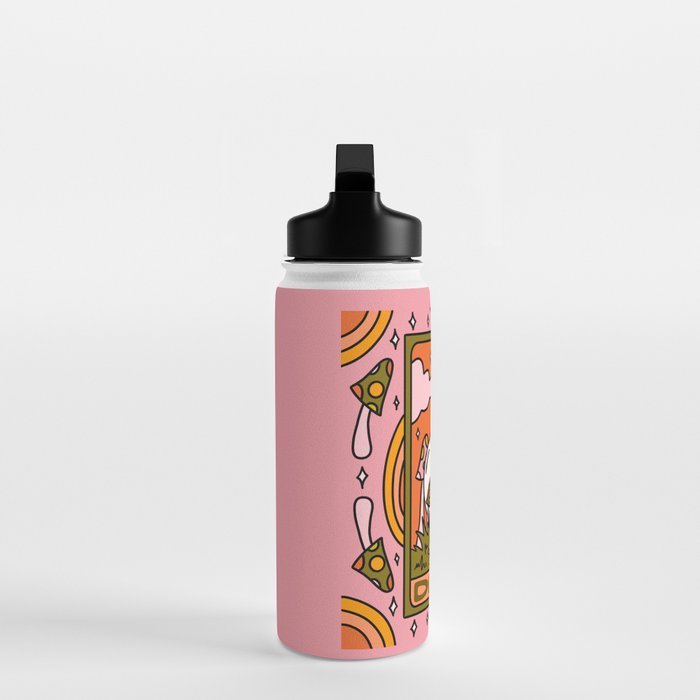 13. Death Tarot Mushroom Water Bottle Gallery Image 3