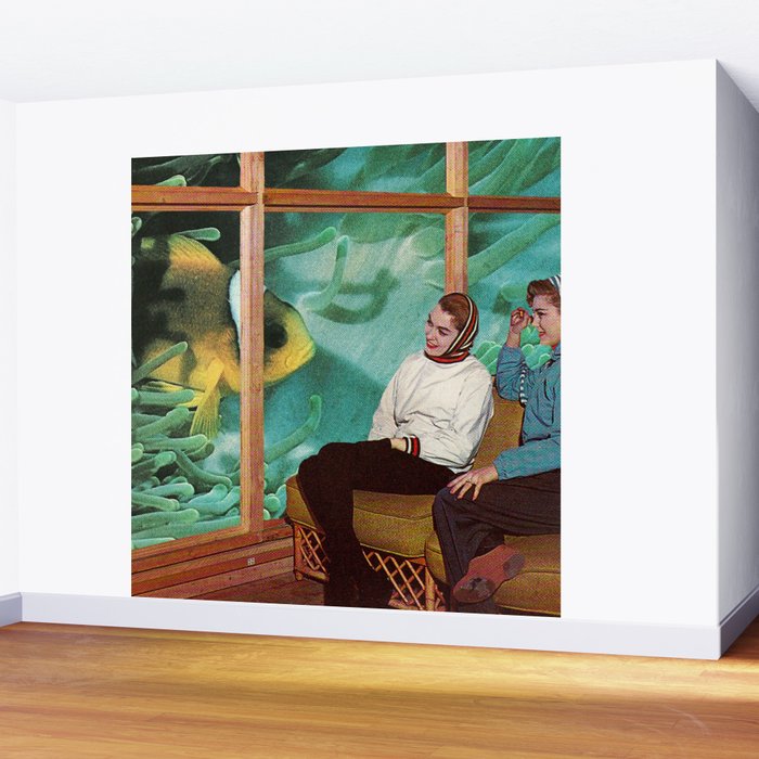 Hello Fish Wall Mural Gallery Image 2