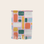 Colorful abstract geometric shape pattern Wall Hanging Gallery Image 1