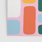 Colorful abstract geometric shape pattern Poster Gallery Image 3