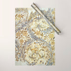 William Morris African Marigold Antique Art Wrapping Paper Gallery Image 1