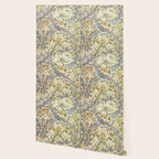 William Morris African Marigold Antique Art Wallpaper Gallery Image 2